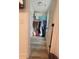 Well-organized closet with ample hanging space at 4940 Parke Brook Dr, Acworth, GA 30101