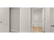 Bedroom with carpet flooring and access to bathroom at 12029 Conrad Circle, Hampton, GA 30228