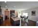 Spacious kitchen with granite countertops and stainless steel appliances at 129 Warbler Way, Mcdonough, GA 30253
