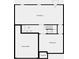 Basement floor plan featuring large unfinished space with optional stub-in for tub at 31 Bennett Farm Dr, Loganville, GA 30052