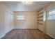 Bright bedroom with double closets and built-in shelves at 2476 Brentford Pl, Decatur, GA 30032