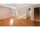 Bright dining room with hardwood floors and chandelier at 2948 Sequoyah Nw Dr, Atlanta, GA 30327