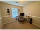 Home office with corner desk and window coverings at 2350 Ashton Dr, Roswell, GA 30076