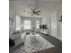 Bright living room with comfy seating and a large TV at 303 Latimer Se St, Marietta, GA 30008