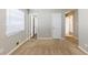 Bedroom with neutral walls, carpet flooring, and a window at 3670 Leisure Ln, Atlanta, GA 30349