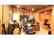 Unfinished basement with various items and framing at 7229 Deering Ct, Douglasville, GA 30134