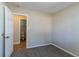 Bedroom with private bath and neutral decor at 3887 Mcgill Ln, Decatur, GA 30034