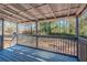 Outdoor living area with covered porch and a view of the backyard at 5938 Baywood Ln, Riverdale, GA 30296