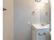 Bathroom features a vanity with a sink, and chrome hardware at 5938 Baywood Ln, Riverdale, GA 30296
