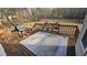 Enjoy outdoor living on the wooden deck, complete with a grill, bench, and expansive backyard view at 219 Thorncrest, Stockbridge, GA 30281