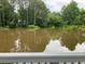 Serene pond view from a deck at 2301 River Station Ter, Woodstock, GA 30188