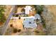 Aerial view of house and adjacent building at 3649 Pinehill Cir, Acworth, GA 30101
