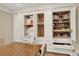 Well-organized dining room with ample built-in storage at 3649 Pinehill Cir, Acworth, GA 30101