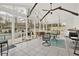 Spacious screened porch, perfect for relaxing and entertaining at 3649 Pinehill Cir, Acworth, GA 30101