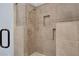 Large walk-in shower with neutral tile at 3649 Pinehill Cir, Acworth, GA 30101