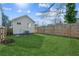Large backyard with detached studio and wooden fence at 453 Mary Sw St, Atlanta, GA 30310