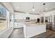Beautiful kitchen featuring stainless appliances, granite countertops, and a large island at 281 Martin Spring Rd, Lawrenceville, GA 30045