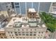 Top-down view of building rooftop deck at 32 Peachtree Nw St # 804, Atlanta, GA 30303