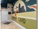 Building hallway featuring unique artwork and elegant design at 32 Peachtree Nw St # 804, Atlanta, GA 30303