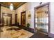 Lobby with marble floors and three elevators at 32 Peachtree Nw St # 804, Atlanta, GA 30303