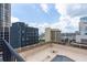 Enjoy city views from this private rooftop deck at 32 Peachtree Nw St # 804, Atlanta, GA 30303