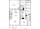 Detailed floor plan showcasing open-concept living, kitchen, four bedrooms, and garage at 1260 Firefly Field Trce Trce, Lawrenceville, GA 30045