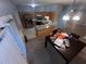 Dining area with view into the kitchen at 142 Benfield Cir, Cartersville, GA 30121