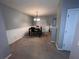 Dining area with a table and chairs, and French doors at 142 Benfield Cir, Cartersville, GA 30121