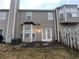 Private patio perfect for relaxing or entertaining at 142 Benfield Cir, Cartersville, GA 30121
