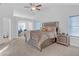Spacious main bedroom with ensuite bathroom and walk-in closet at 180 Eryn Ter, Covington, GA 30014