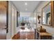 Condo hallway featuring beautiful hardwood flooring at 2575 Peachtree Ne Rd # 11D, Atlanta, GA 30305