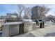 Outdoor kitchen with grill and refrigerator at 788 W Marietta Nw St # 1513, Atlanta, GA 30318
