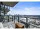 Spacious balcony offering stunning city skyline views at 788 W Marietta Nw St # 1513, Atlanta, GA 30318