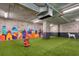 Indoor dog run featuring artificial turf and fire hydrant at 788 W Marietta Nw St # 1513, Atlanta, GA 30318