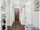 Bright entry with built-in benches and storage at 3051 Oglethorpe Ne Way, Brookhaven, GA 30319