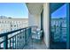 Private balcony with stunning city views at 3040 Peachtree Rd # 802, Atlanta, GA 30305