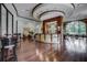 Modern clubhouse with hardwood floors, a bar, and comfortable seating at 3040 Peachtree Rd # 802, Atlanta, GA 30305