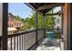 Private balcony overlooking the charming town square at 9060 Selborne Ln, Chattahoochee Hills, GA 30268