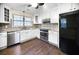 Updated kitchen, granite counters, stainless steel appliances at 778 Villa Way, Jonesboro, GA 30238