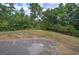 Large grassy backyard surrounded by mature trees, creating a serene outdoor space at 72 Bishop Nw Dr, Cartersville, GA 30121