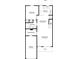 First floor shows a functional floorplan, including a kitchen, dining room, Gathering room, laundry, and garage at 1016 Weatherwood Pl, Conyers, GA 30012