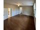 Open living room with hardwood floors, neutral walls, and ample natural light, great for relaxation or gatherings at 1929 Hazelwood Se Dr, Marietta, GA 30067