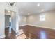 Spacious living room featuring hardwood floors and lots of natural light at 3395 Lake Valley Nw Rd, Atlanta, GA 30331