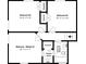 Floorplan featuring bedrooms, closets, and bathroom layout at 2458 Haverford Way, Decatur, GA 30032