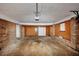 Spacious two car garage with brick walls and room for storage at 2458 Haverford Way, Decatur, GA 30032
