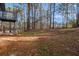 Expansive backyard with mature trees and lush lawn at 4064 Chimney Ridge Way, Ellenwood, GA 30294