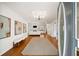 Bright entryway featuring hardwood floors and a view into the elegant living space at 85 Sara Dr, Covington, GA 30016