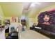 Multipurpose bedroom with desk and a futon at 2020 Temple Johnson Rd, Loganville, GA 30052