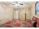 Spacious bedroom with a ceiling fan and ample closet space at 2020 Temple Johnson Rd, Loganville, GA 30052