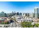 Aerial view of cityscape showing modern high-rise buildings and shopping areas at 3630 Peachtree Ne Rd # 2104, Atlanta, GA 30326